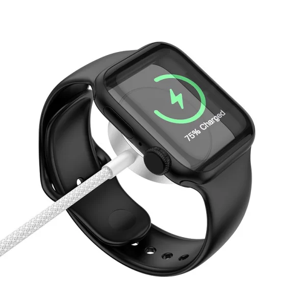 Беспроводная зарядка Hoco CW46 p/u Apple Watch 1-7/se [White]